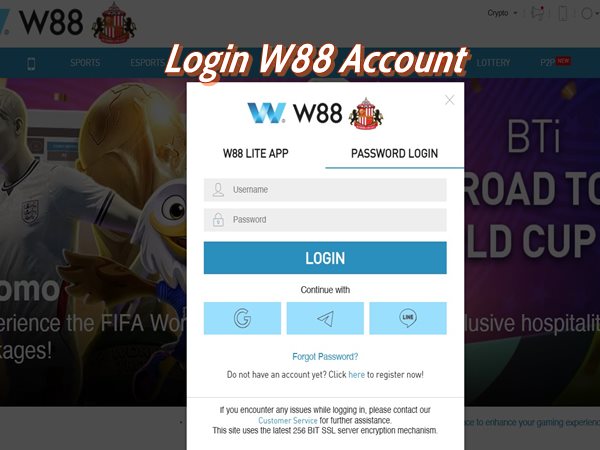Login W88 Official Access Guide for Mobile and PC in 2026 Login W88 Official Access Guide for Mobile and PC in 2026