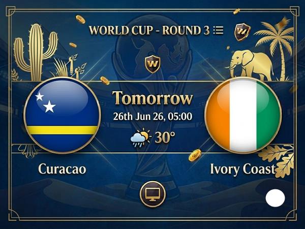 Curacao vs Ivory Coast 26/06 WC 2026: Footbal Analysis and Prediction 1