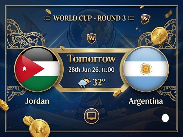 Jordan vs Argentina 28/06/2026 World Cup 2026: Analysis and Prediction Jordan vs Argentina 28/06/2026 World Cup 2026: Analysis and Prediction