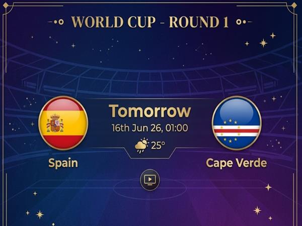 Spain vs Cape Verde 16/06 WC 2026: Tactical Analysis and Preview Spain vs Cape Verde 16/06 WC 2026: Tactical Analysis and Preview