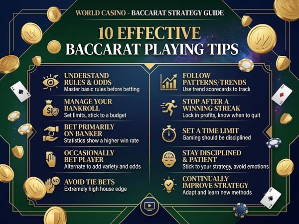 10 Effective Baccarat Playing Tips at W88 for Smarter Gameplay 2