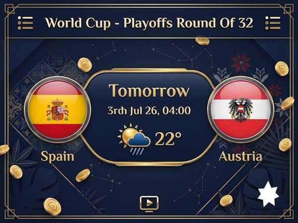 Spain vs Austria 03/07/2026 World Cup 2026: Analysis and Prediction Spain vs Austria 03/07/2026 World Cup 2026: Analysis and Prediction