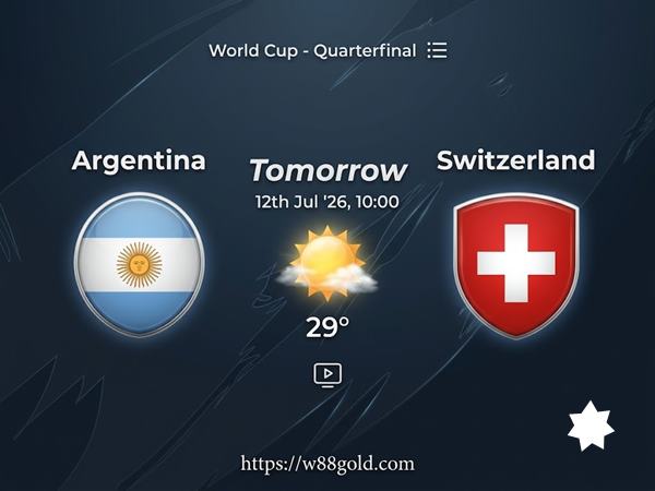 Argentina vs Switzerland 12/7 World Cup 2026 1