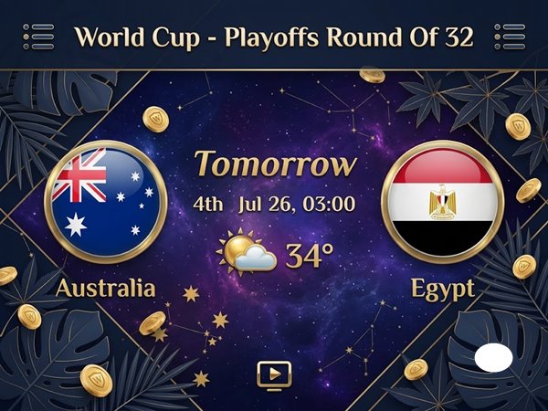Australia vs Egypt 04/7 World Cup 2026: Analysis and Prediction 1 Australia vs Egypt 04/7 World Cup 2026: Analysis and Prediction 1