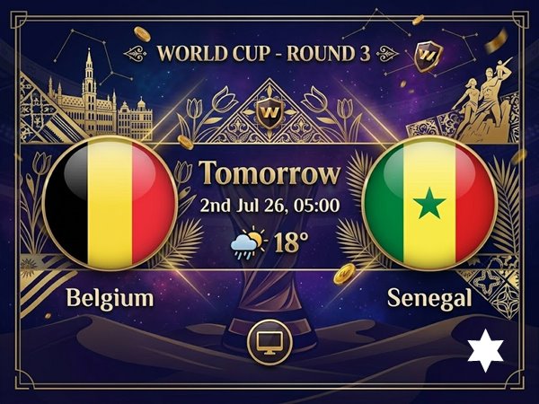 Belgium vs Senegal 02/07/2026 World Cup 2026: Analysis and Prediction Belgium vs Senegal 02/07/2026 World Cup 2026: Analysis and Prediction
