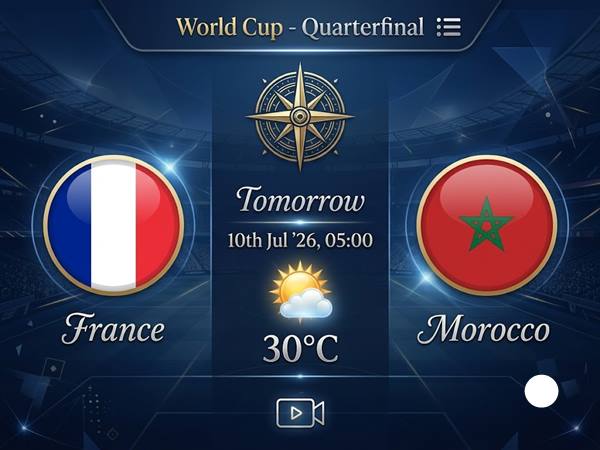 France vs Morocco 10/7 World Cup 2026 tactical preview analysis
