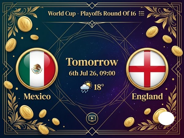 Mexico vs England 06/7/2026 World Cup 2026 tactical preview analysis