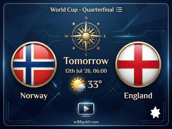 Norway vs England 12/7 World Cup 2026 analysis and prediction 1
