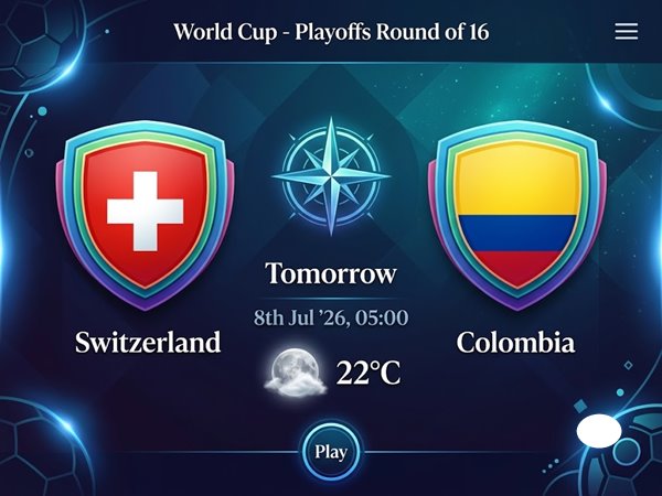 Switzerland vs Colombia  08/7 World Cup 2026 analysis and prediction 1