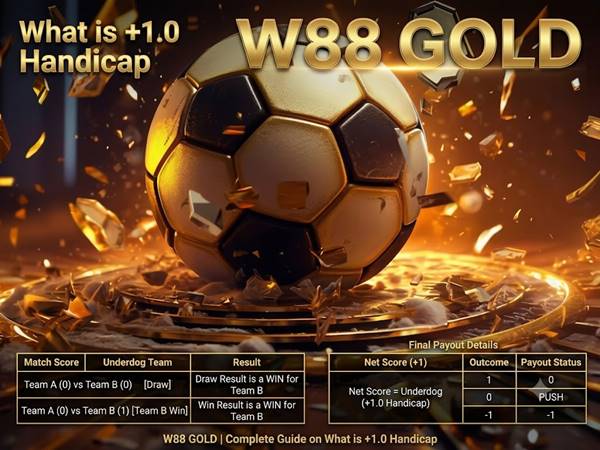 What is +1.0 Handicap? Complete Guide to the One-Goal Asian Handicap What is +1.0 Handicap? Complete Guide to the One-Goal Asian Handicap